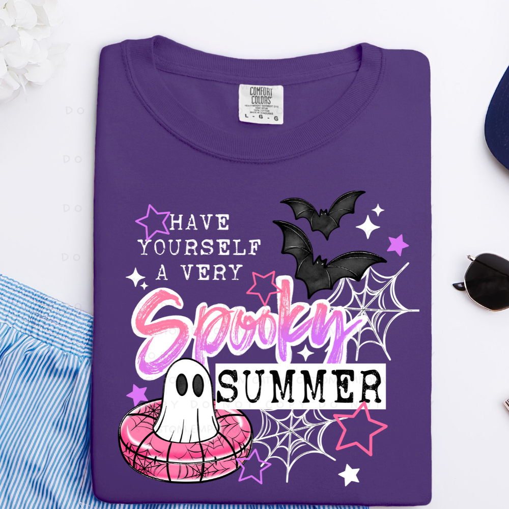 Have Yourself a Very Spooky Summer Graphic T-Shirt