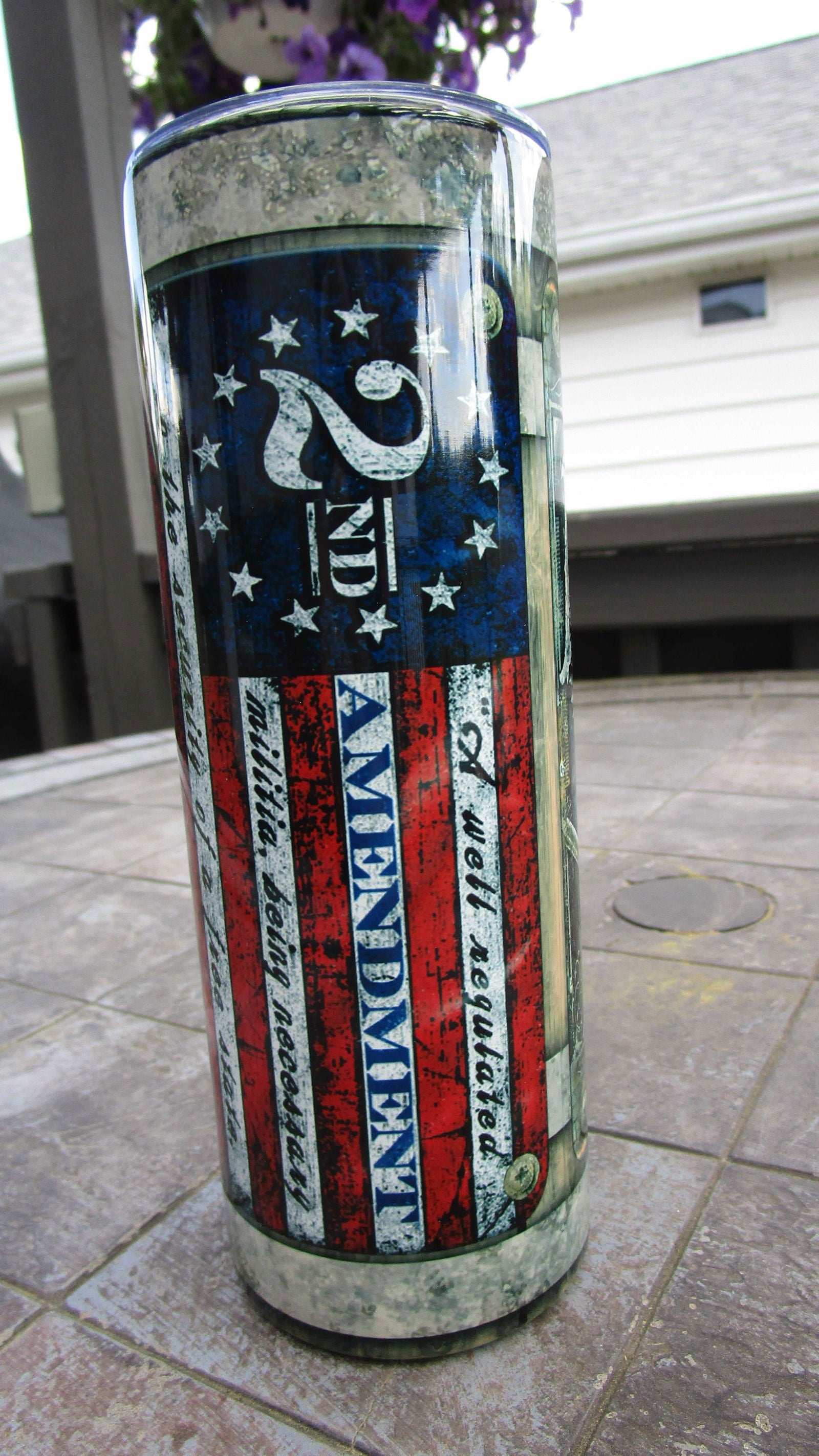Second Amendment Stainless Steel Tumbler - Cathy's Custom Emporium