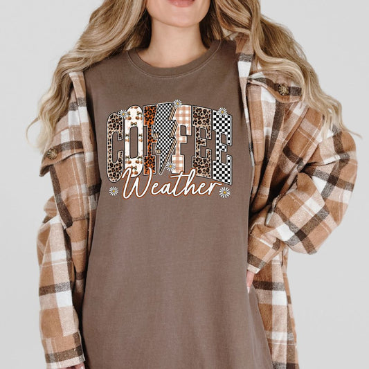 Coffee Weather Graphic T-Shirt