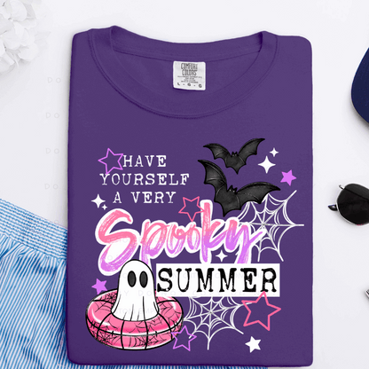 Have Yourself a Very Spooky Summer Graphic T-Shirt