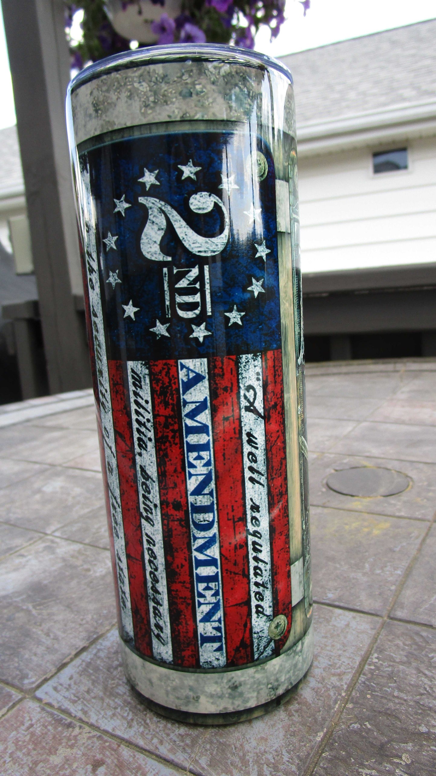 Second Amendment Stainless Steel Tumbler Cathy's Custom Emporium