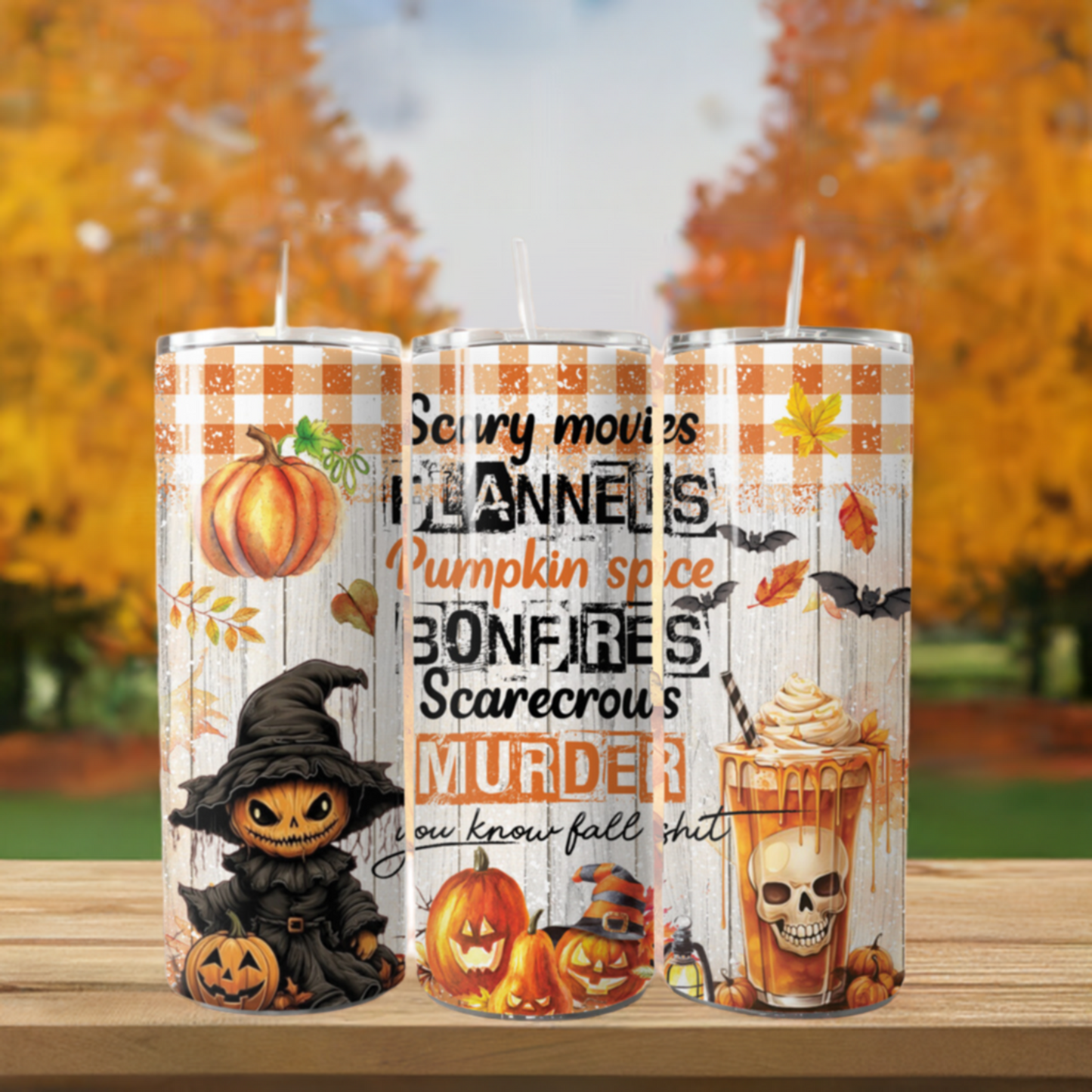 Fall Shit 20 ounce tumbler